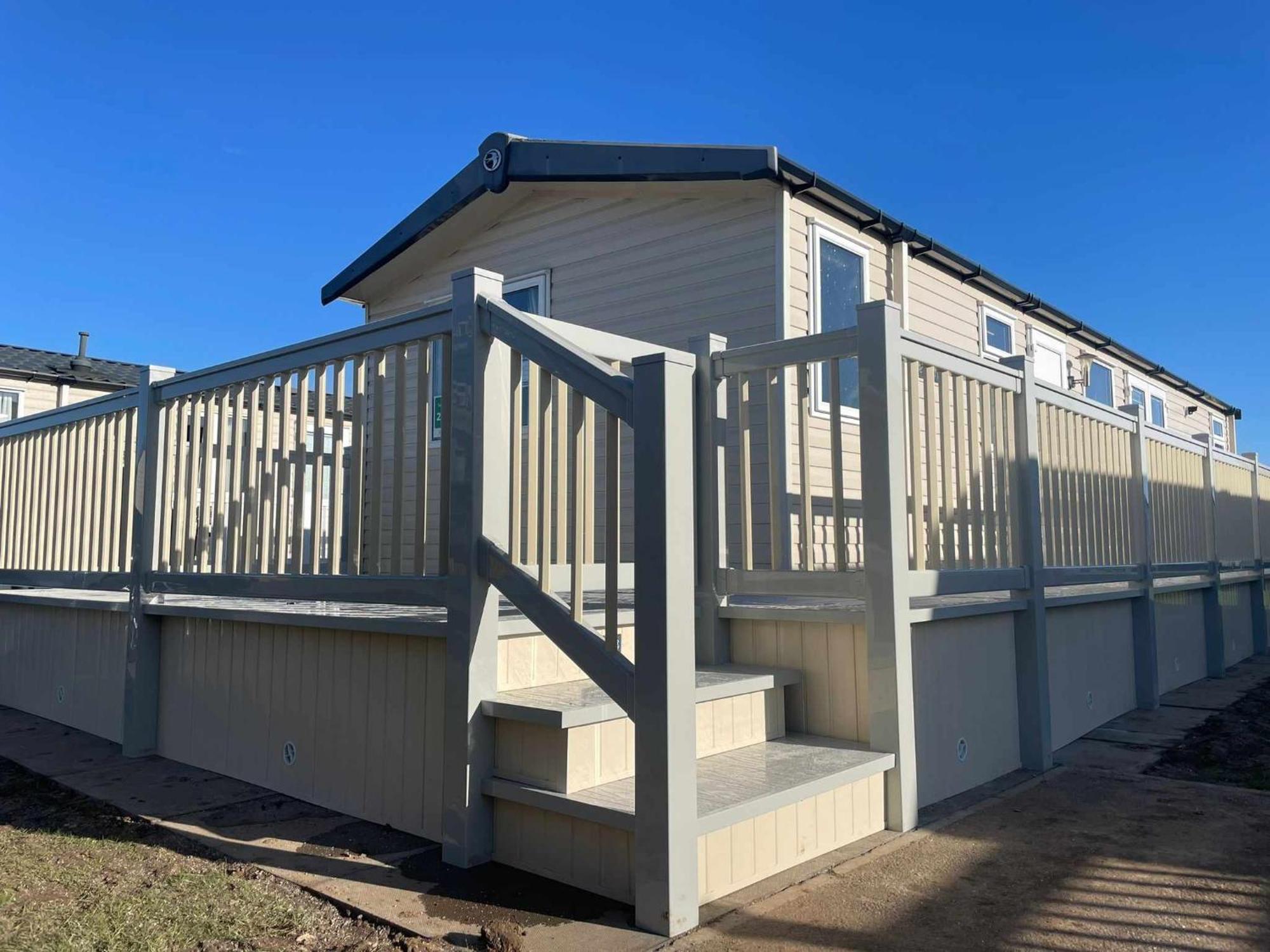 8 Berth Deluxe Caravan Palm Grove 142 Golden Palm Chapel St Leonards Buitenkant foto